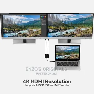 Usb-c To Dual Hdmi Multiple Display Adapter Sabrent Branded