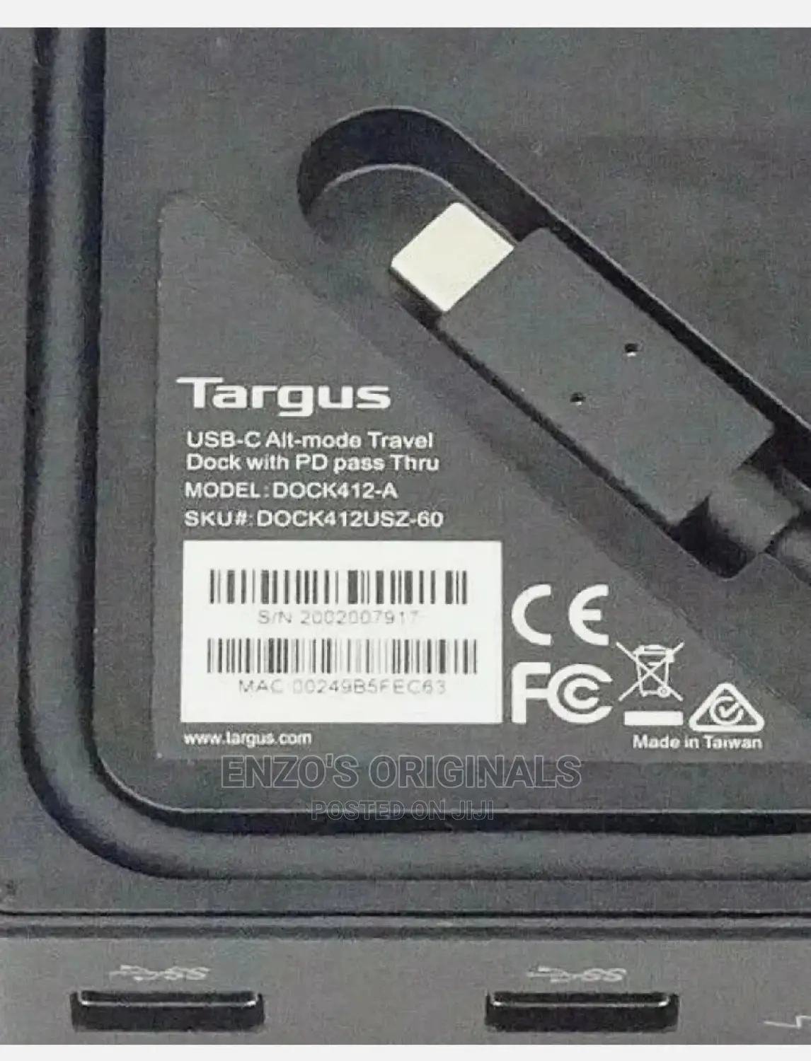 Targus Usb-c Multiport Hub Docking Station With Pd