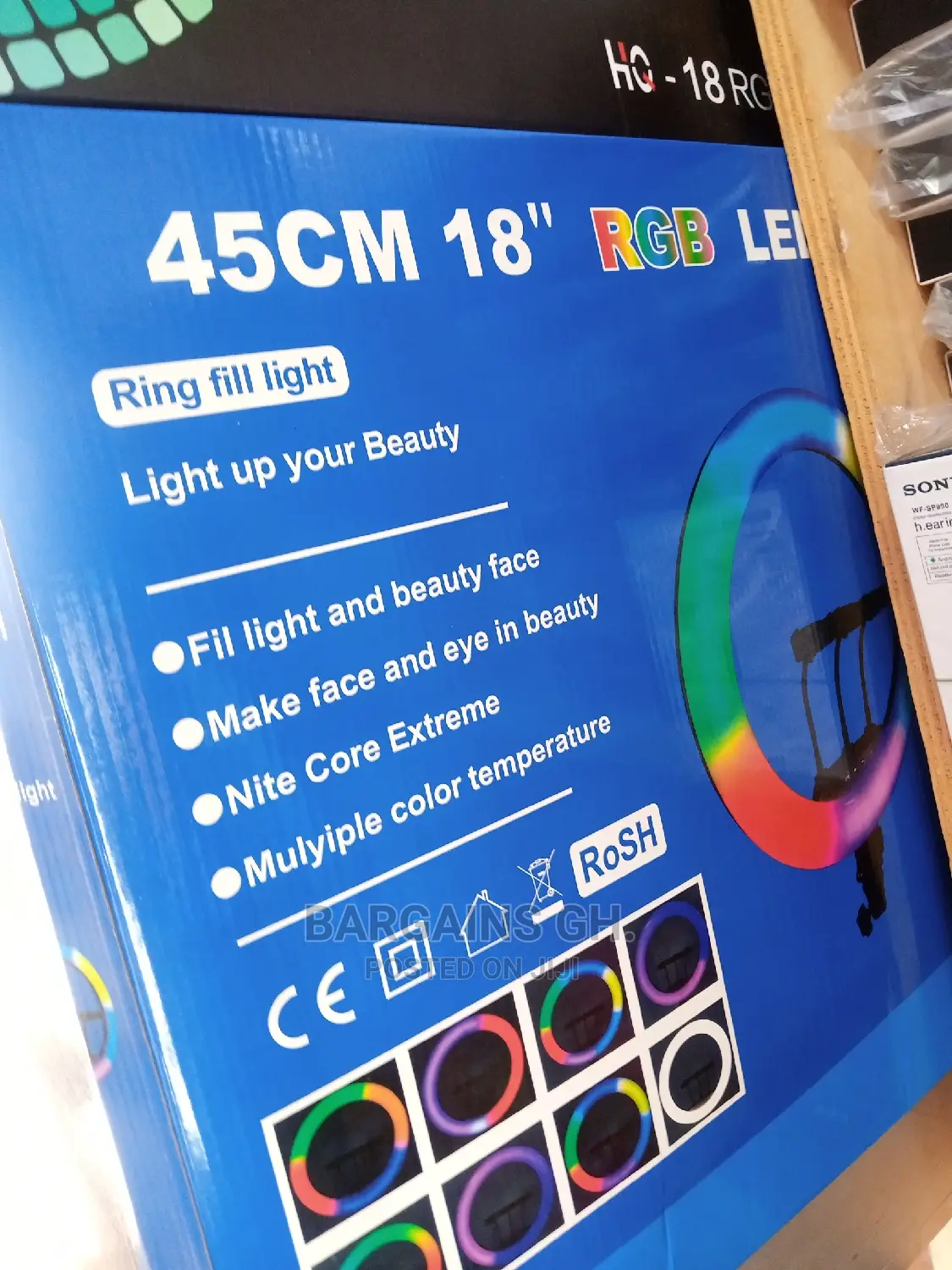 RGB Ring Lights With Stand