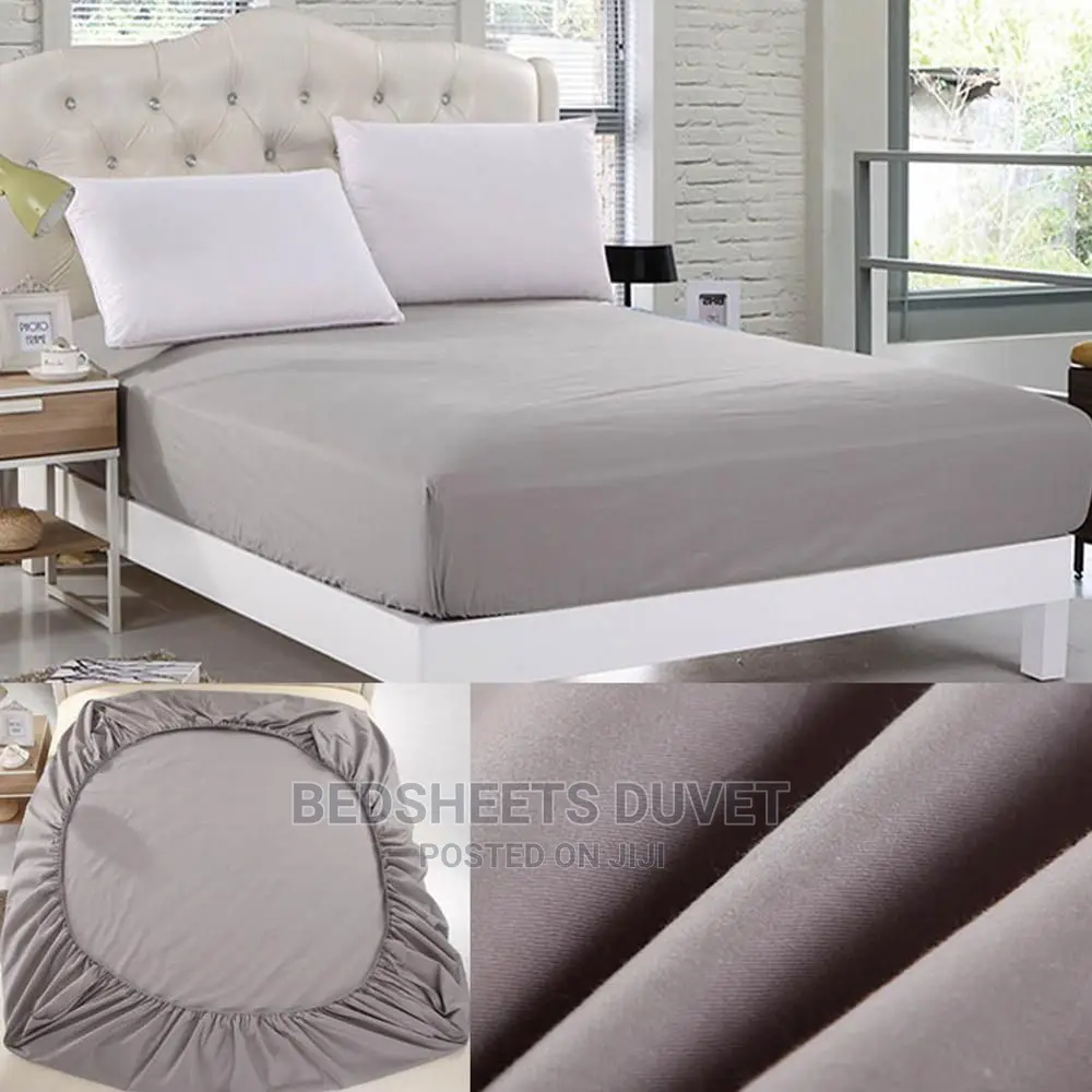 Grey Fitted Sheet