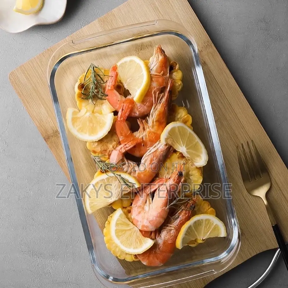 3 Pcs Pyrex Glass Trays
