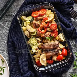 3 Pcs Pyrex Glass Trays
