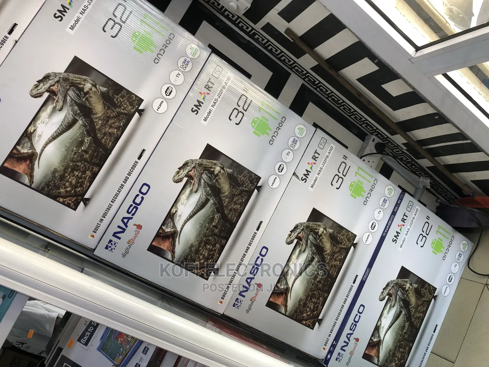 Fresh in Box Nasco 32'' NAS-J32FB-AND Smart Android TV