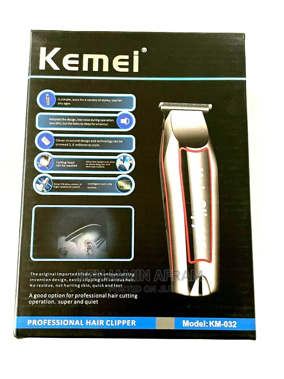 Rechargeable Cordless Original Barbering Machine