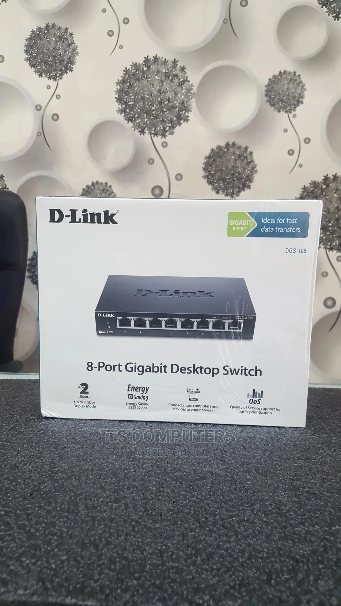 D-Link 8 Port Gigabit Desktop Switch