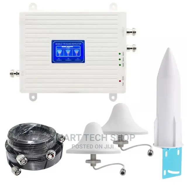 Dual Indoor Triband 2G 3G And 4G Mobile Phone Signal Booster