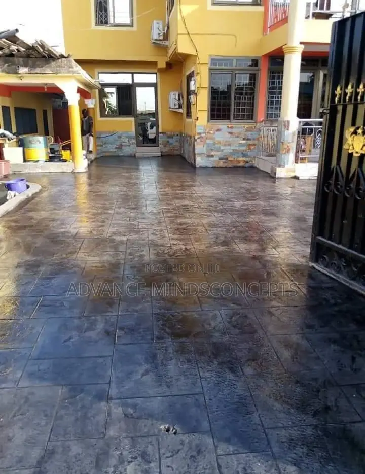 Stamped Concrete Work