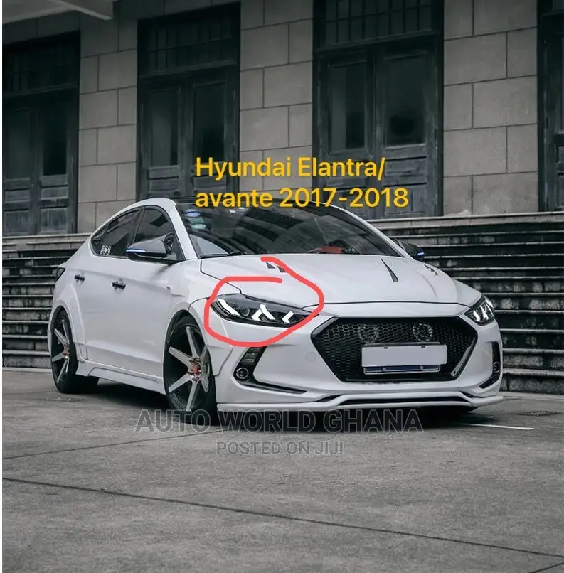 Hyundai Elantra Headlight Led 2017 2018