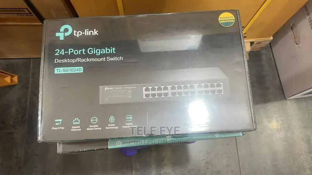 Tp-Link 24-Port Gigabit Desktop/Rackmount Switch TL-SG1024D