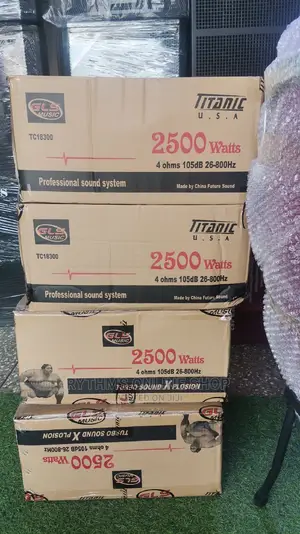 GLS 18" 2500watts Naked Speaker(Titanic Tc-18300)