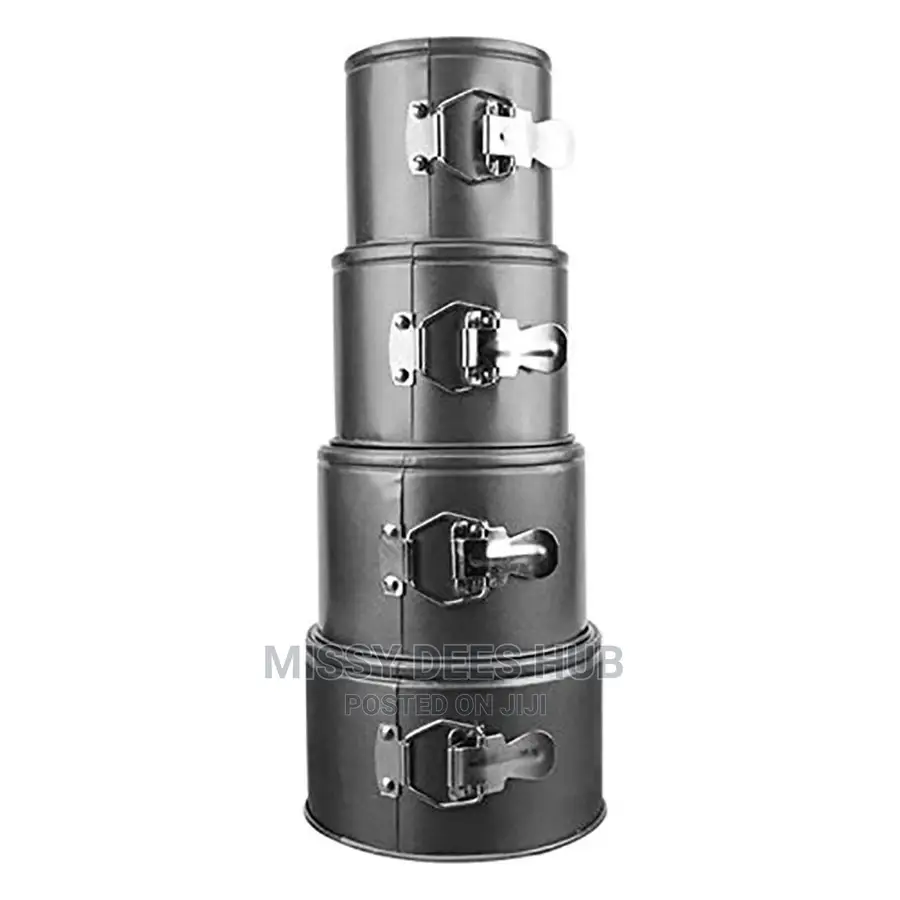 4pcs Tall Cake Pan Set