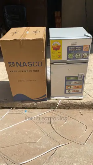 New Nasco 80 Ltrs Double Door Table Top Fridge