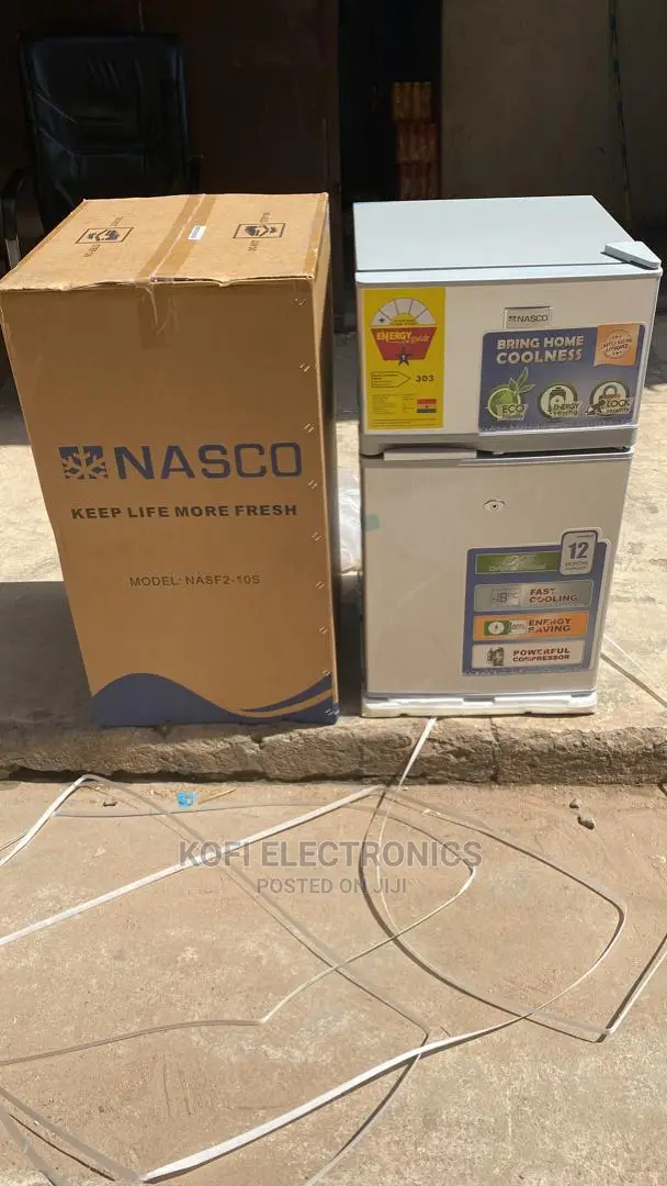 New Nasco 80 Ltrs Double Door Table Top Fridge