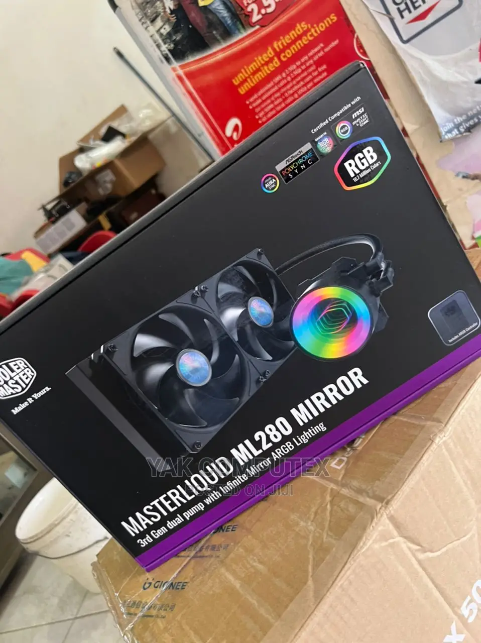 Corsair Liquid Cooling 280NM Cool K Series CPU Upto 30%