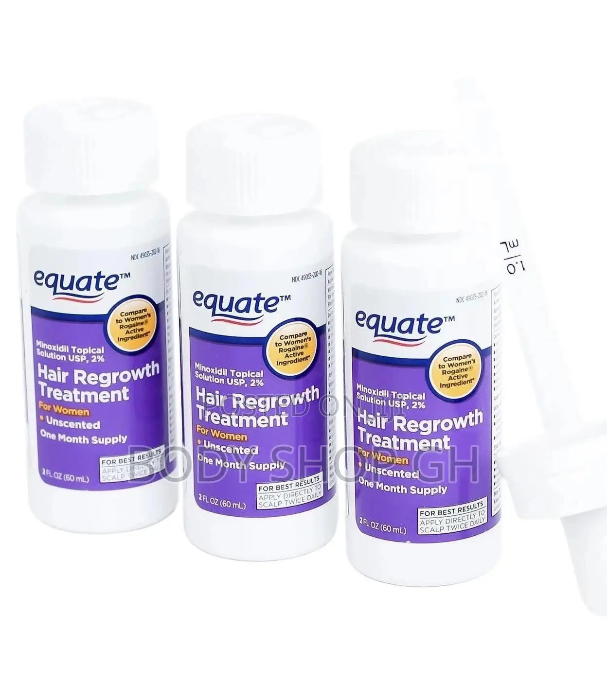 Equate Minoxidil for Women- For Hairloss Fixing Edges