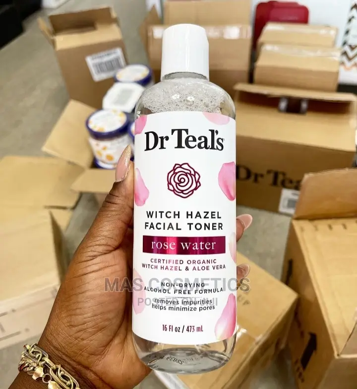 Dr Teals Rosewater Toner With Witch Hazel