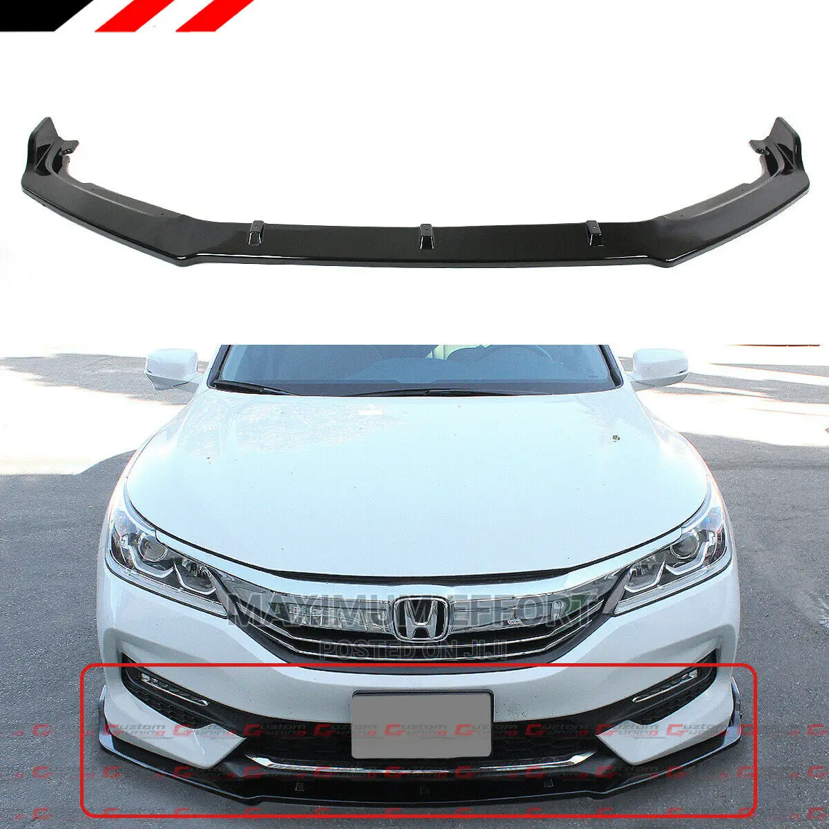 Universal Car Front Bumper Spoiler Lip