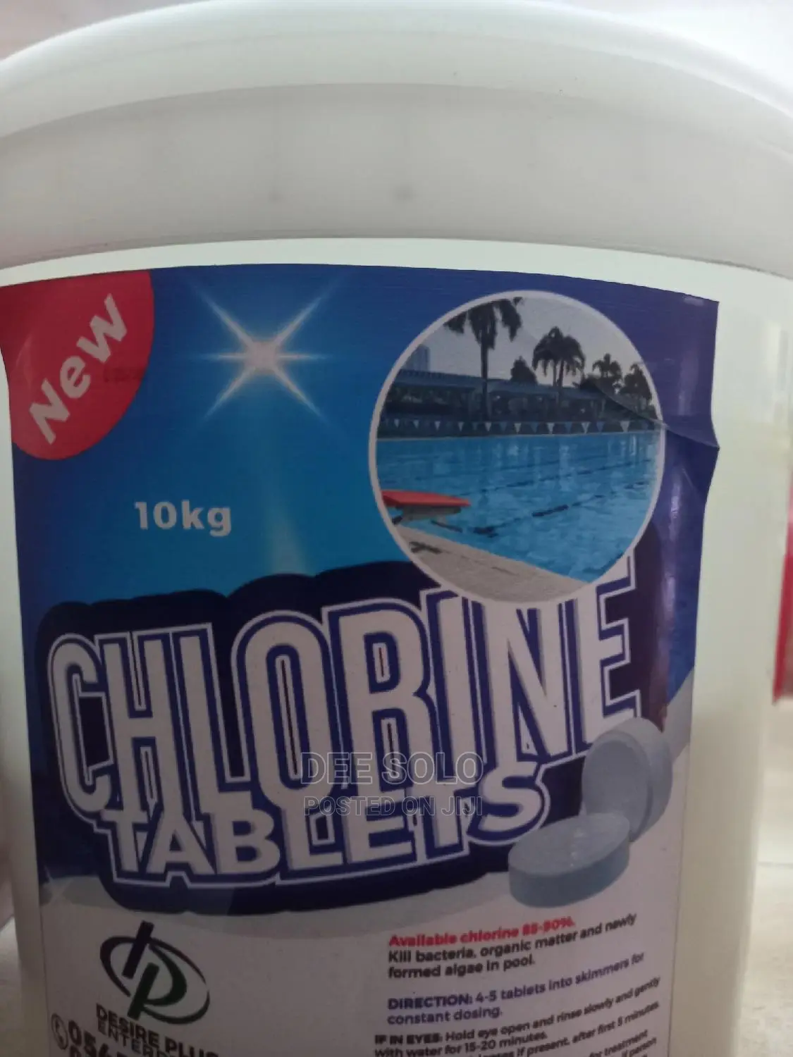 Swimming Pool Chlorine Tablets 50 Pcs