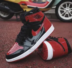 Photo - Nike Air Jordan 1 Red and Black