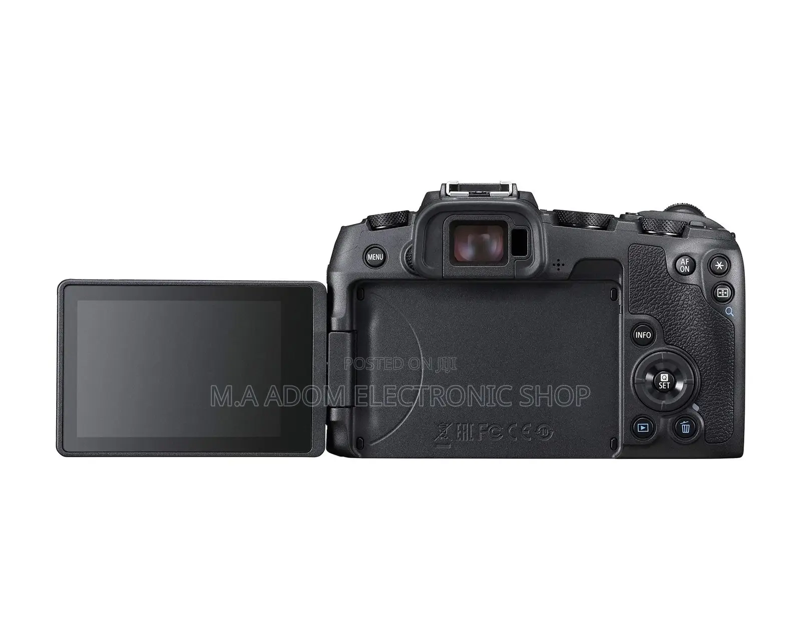 Canon Eos Rp 3.0” Vari-Angle Touch LCD Screen, Body, Blac