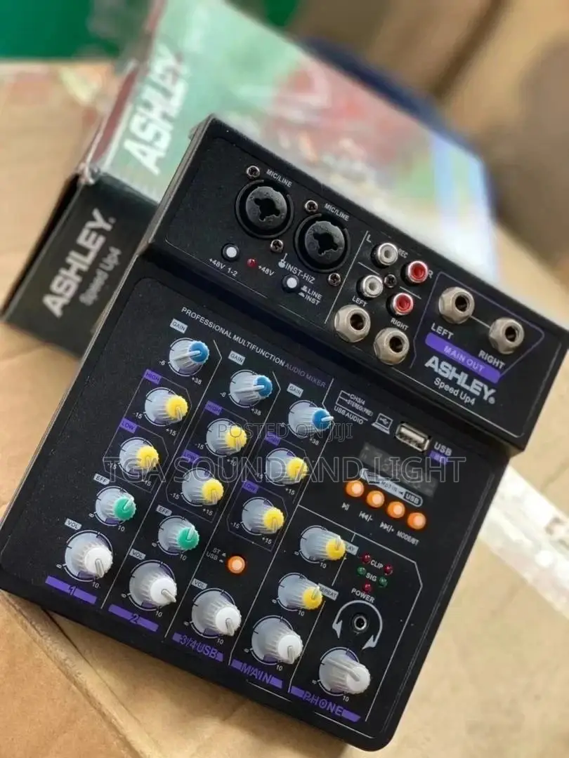 Ashly Speed 4 4 Channels Analog Mixer