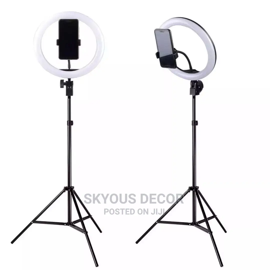 12 Inches Ring Light With Tripod Stand