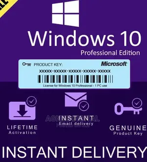 Microsoft Windows 10 Professional License Key (1PC)