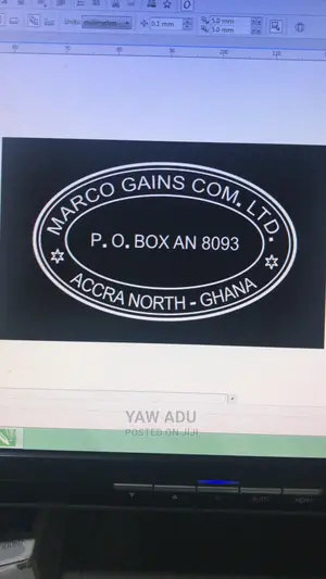 Oval Self Ink Stamp