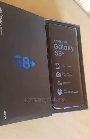 New Samsung Galaxy S8 Plus 64 GB Black