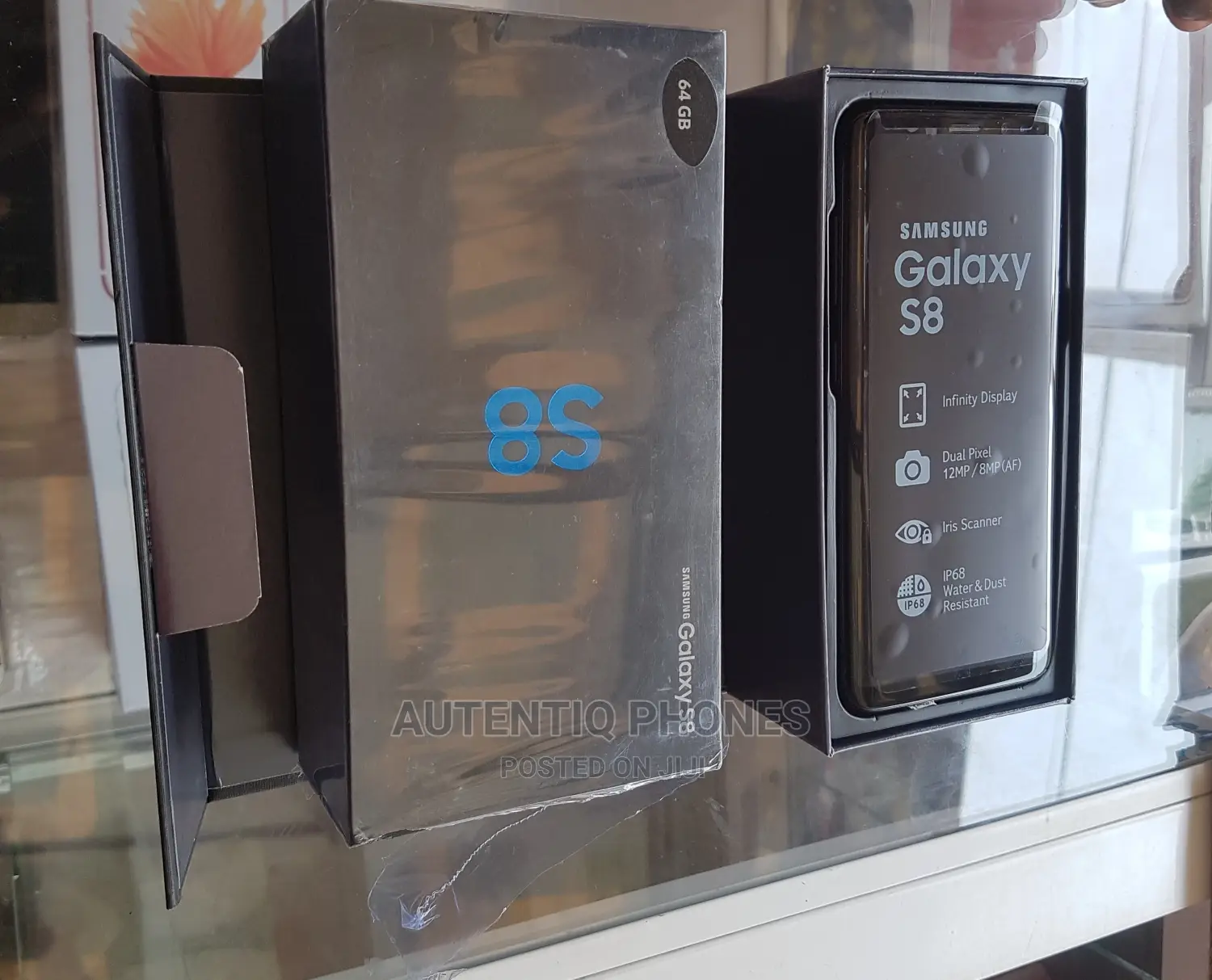 New Samsung Galaxy S8 64 GB Black