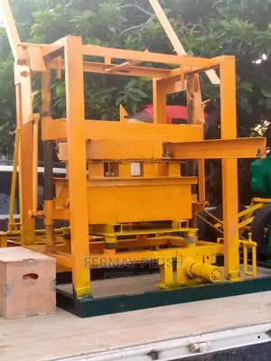 Concrete Newly Built Block Machine