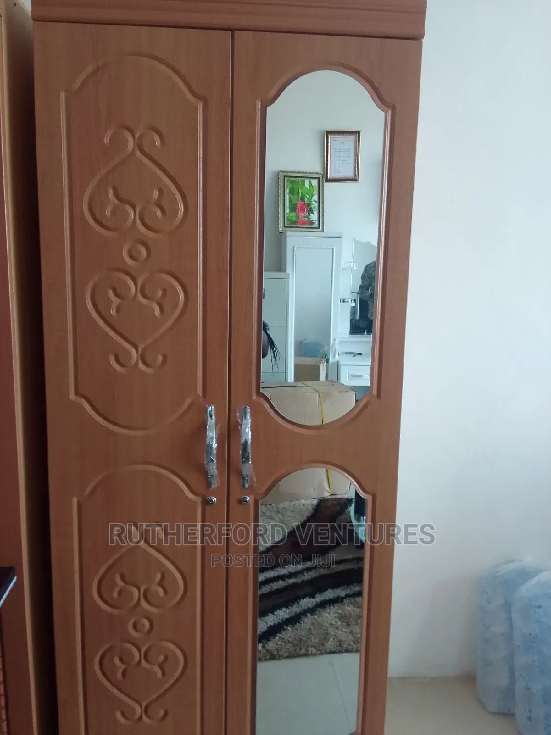 Two Doors Wooden Wardrobes