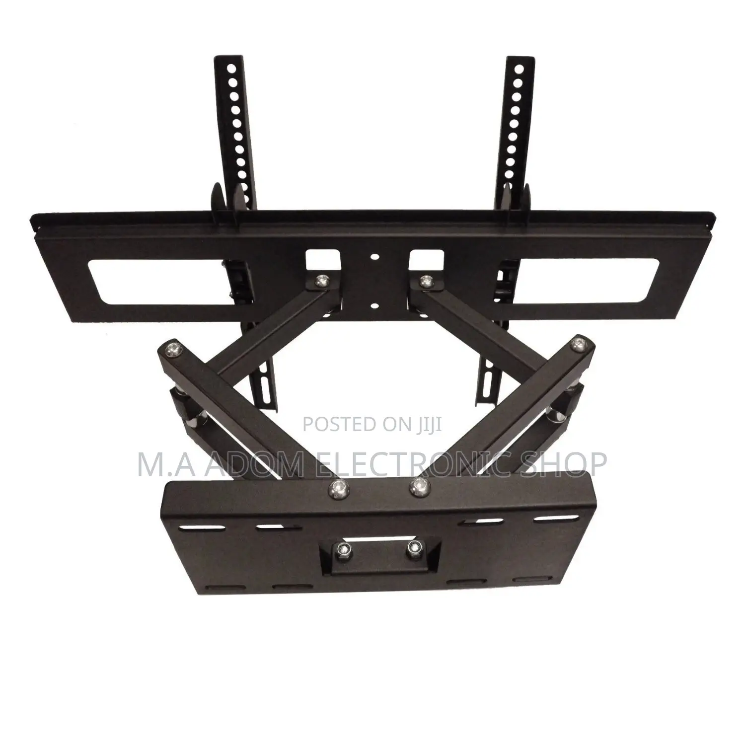 Adjustable Double Arm Swivel Full Motion 32”-65”
