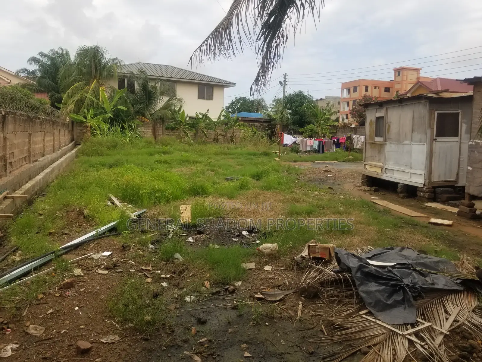 Registered Title Plot for Sale at Spintex Roard