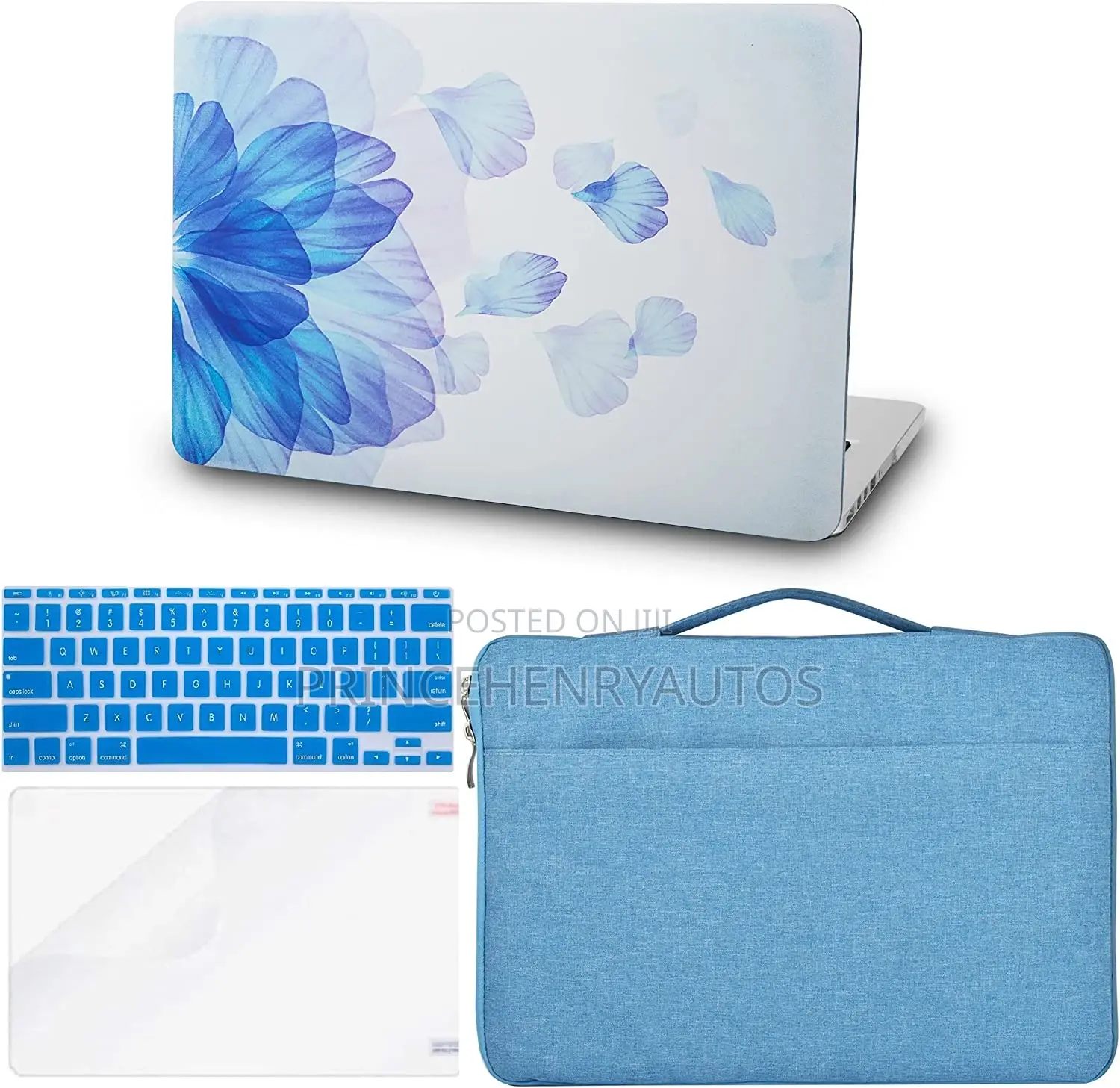 Kecc Macbook Air 13.3' A1369/A1466 4in1 Case Bundle