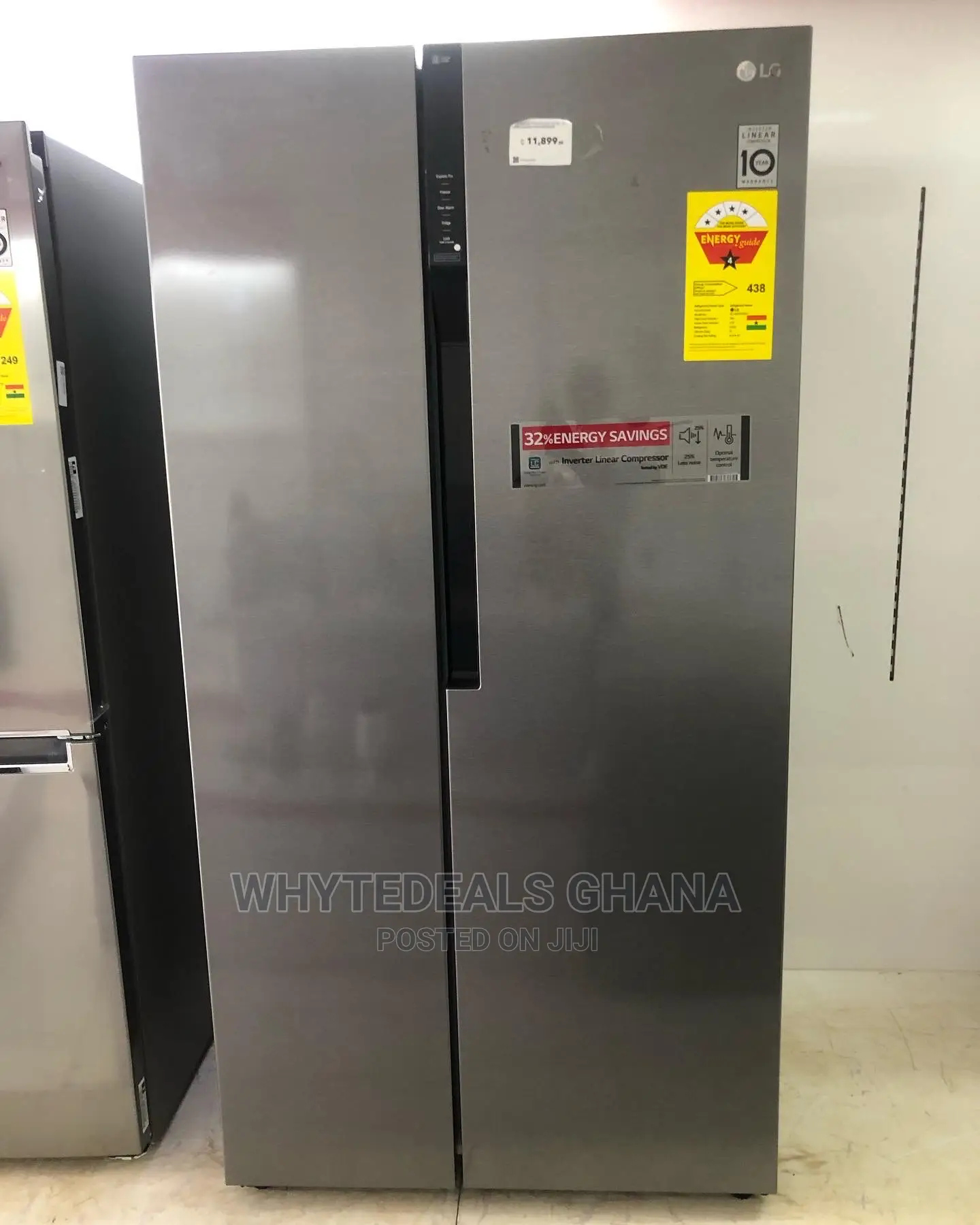 LG 679 L Frost Free Inverterlinear Side-by-Side Refrigerator
