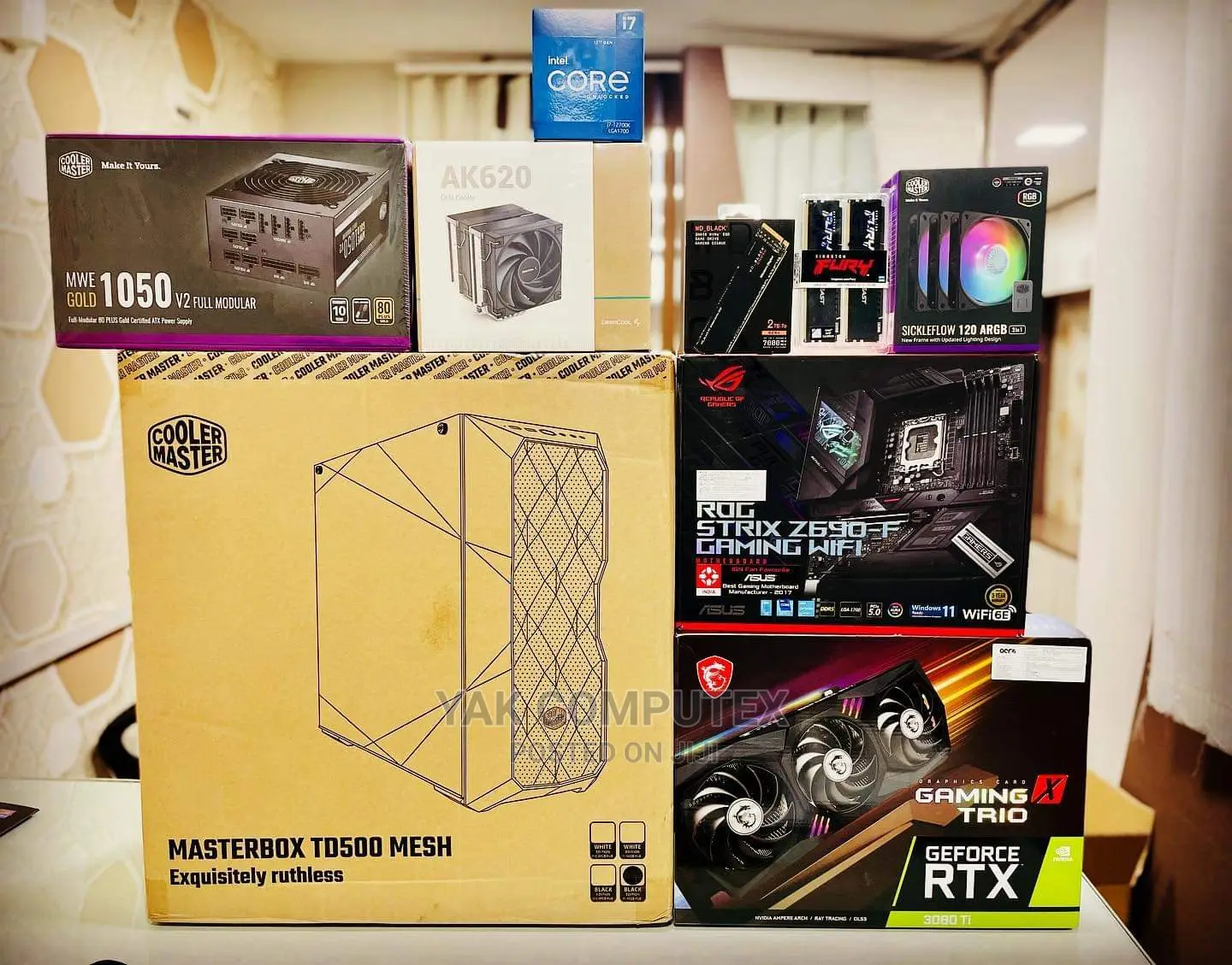 New Desktop Computer MSI model 16GB Intel Core i7 SSD 500GB