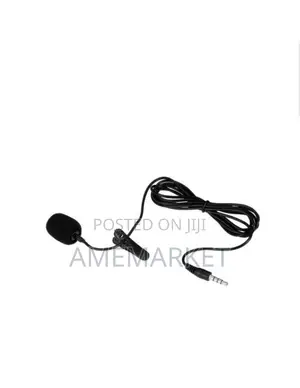 Quality Clip-on Lapel Microphone for Phones and Computers