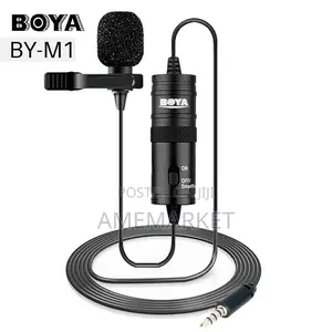 Boya BY-M1 Omnidirectional Video Lavalier Microphone. 5.7m