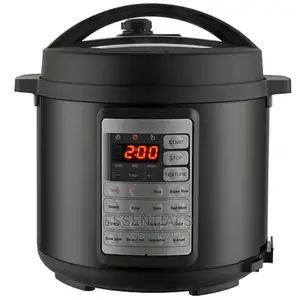 Metallic Black Gpc201ss-20 5.5l 1000w Pressure Cooker