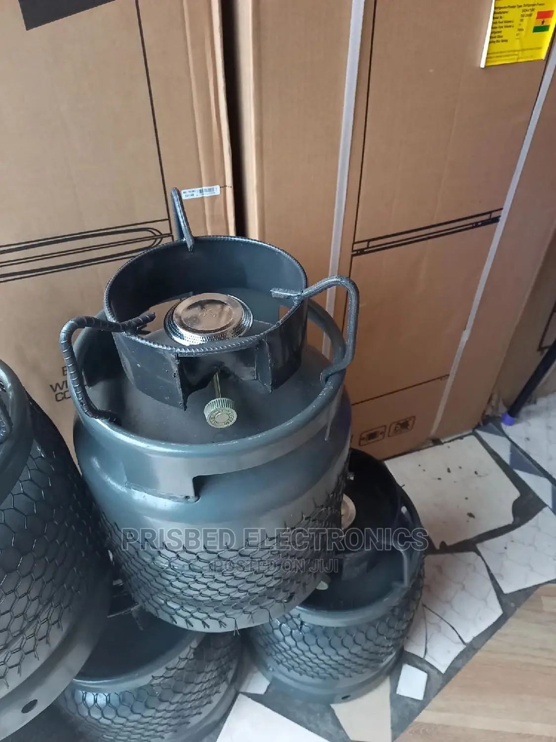 LPG Durable Gas Cylinder 6kg Complete