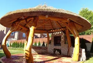 Mushroom Summer Hut