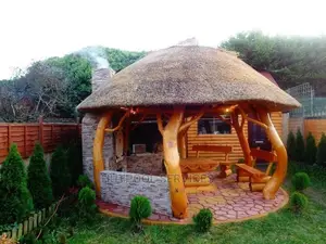 Mushroom Summer Hut