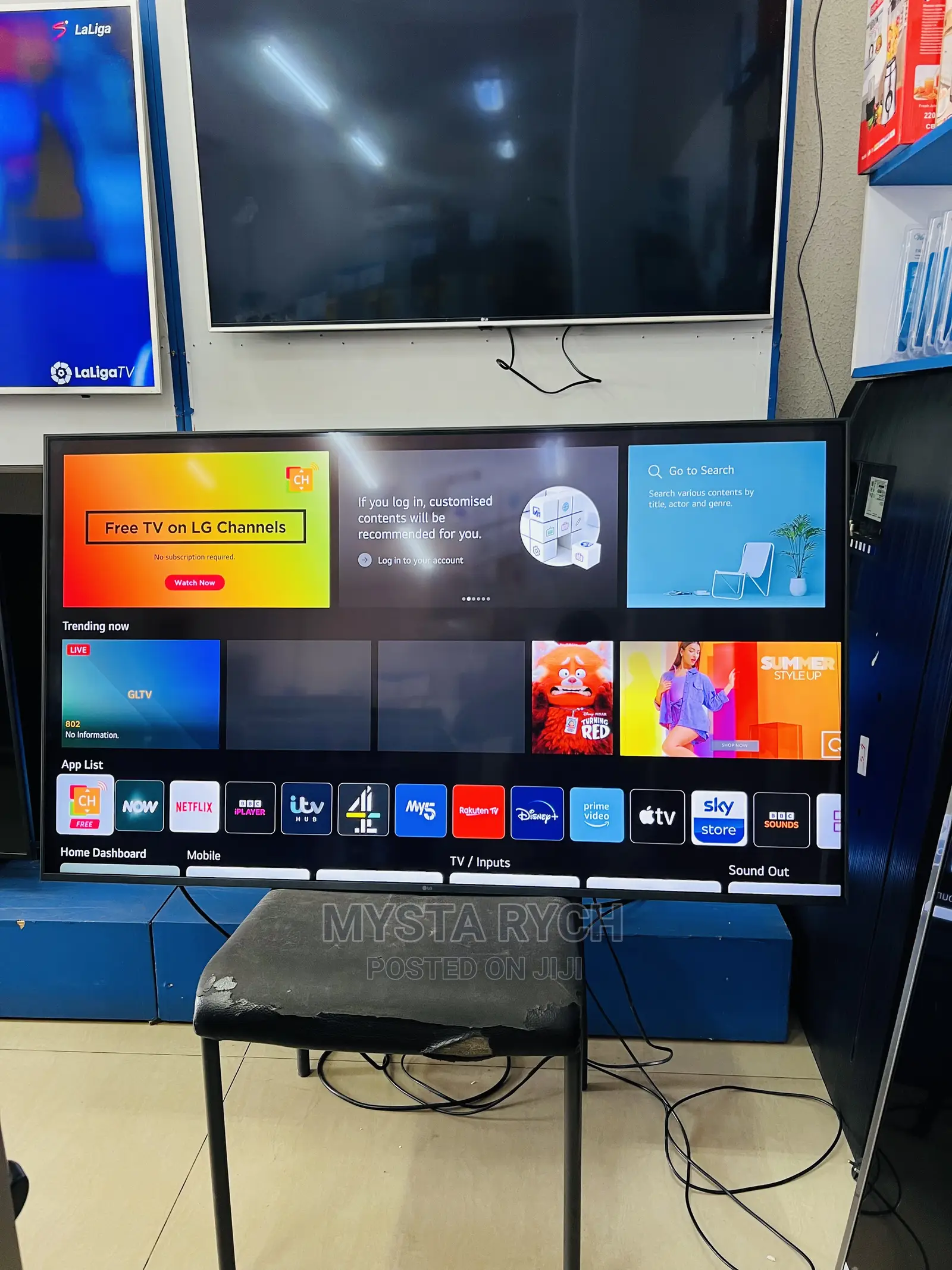 UK Used 2020 LG 55” Uhd 4K Smart Satellite TV