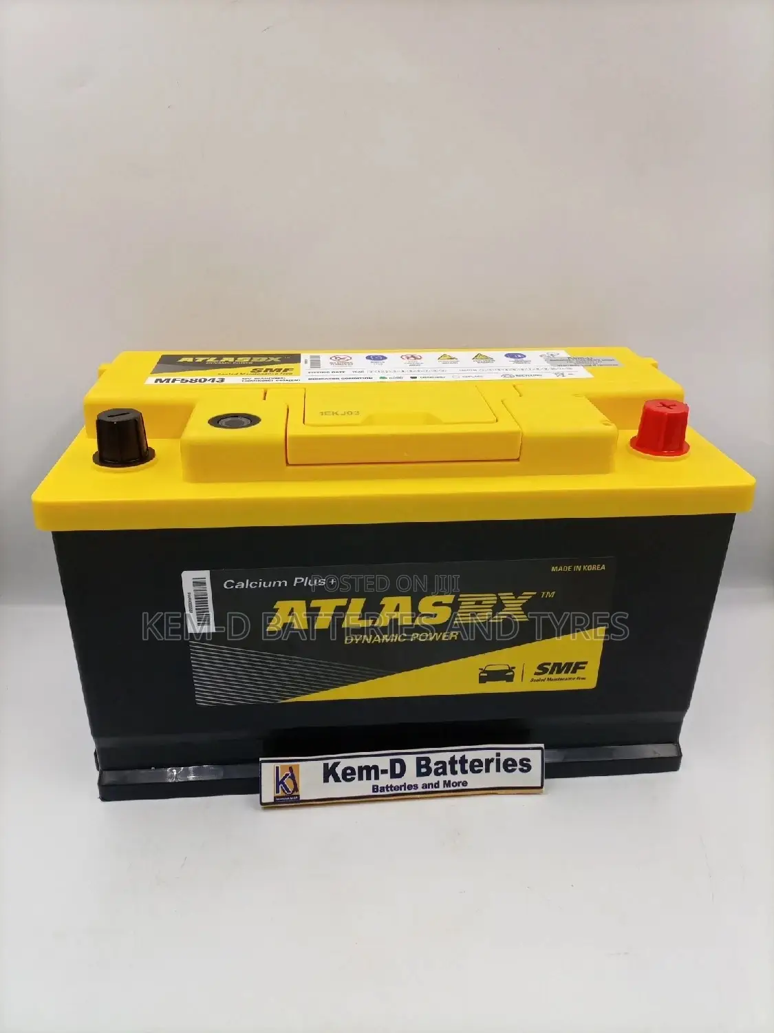 17 Plates Atlasbx Batteries - From Korea for C250
