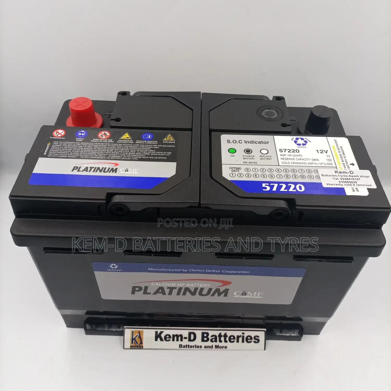 Original Platinum Batteries From Korea for Kia and Hyundai