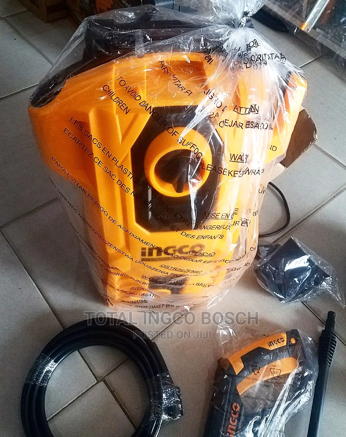 Car Washing Machine( Gun Hose) 2000watt High Pressure Amd Efficiency
