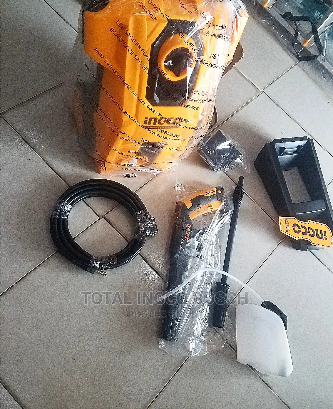 Car Washing Machine( Gun Hose) 2000watt High Pressure Amd Efficiency
