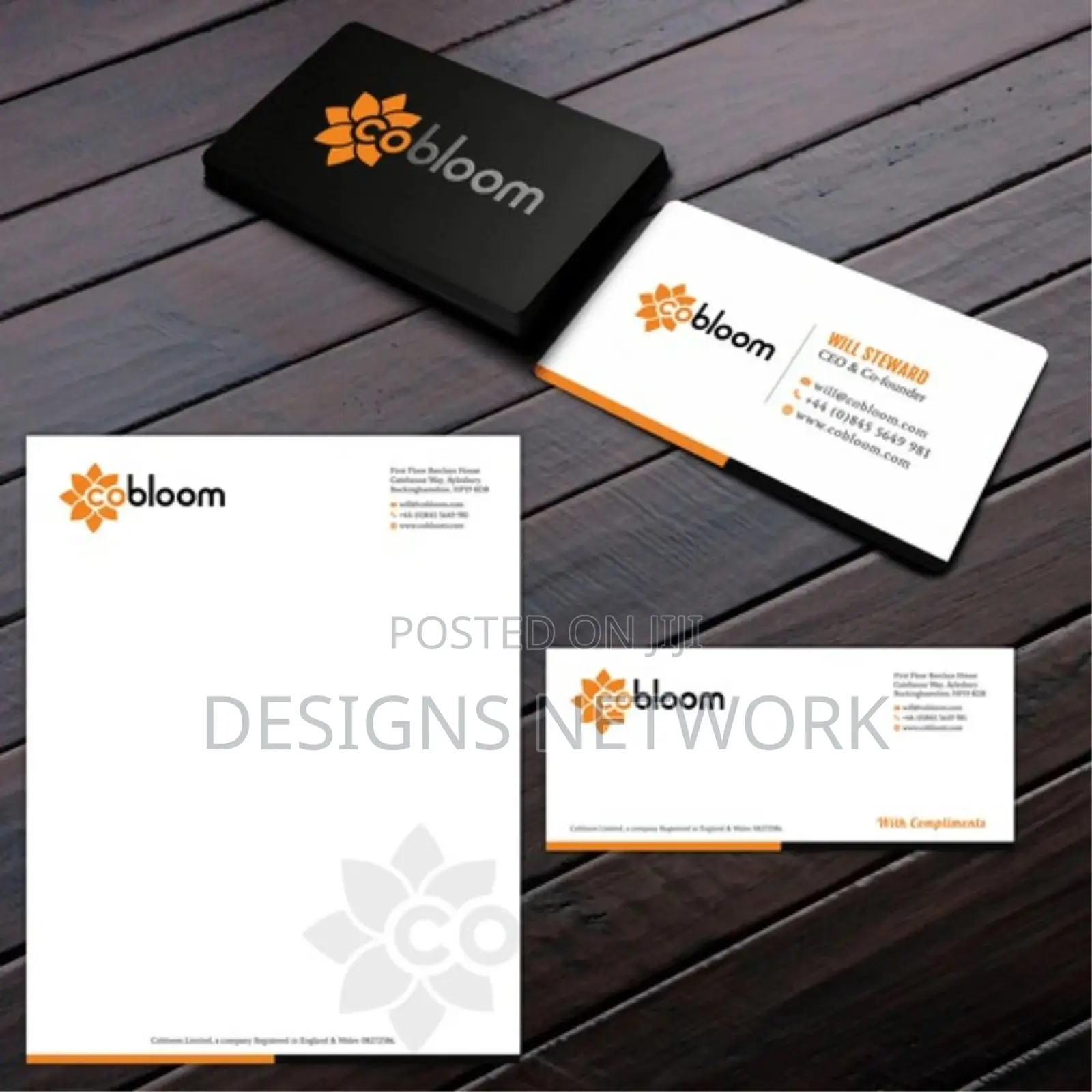Business Cards and Letter Head Designs