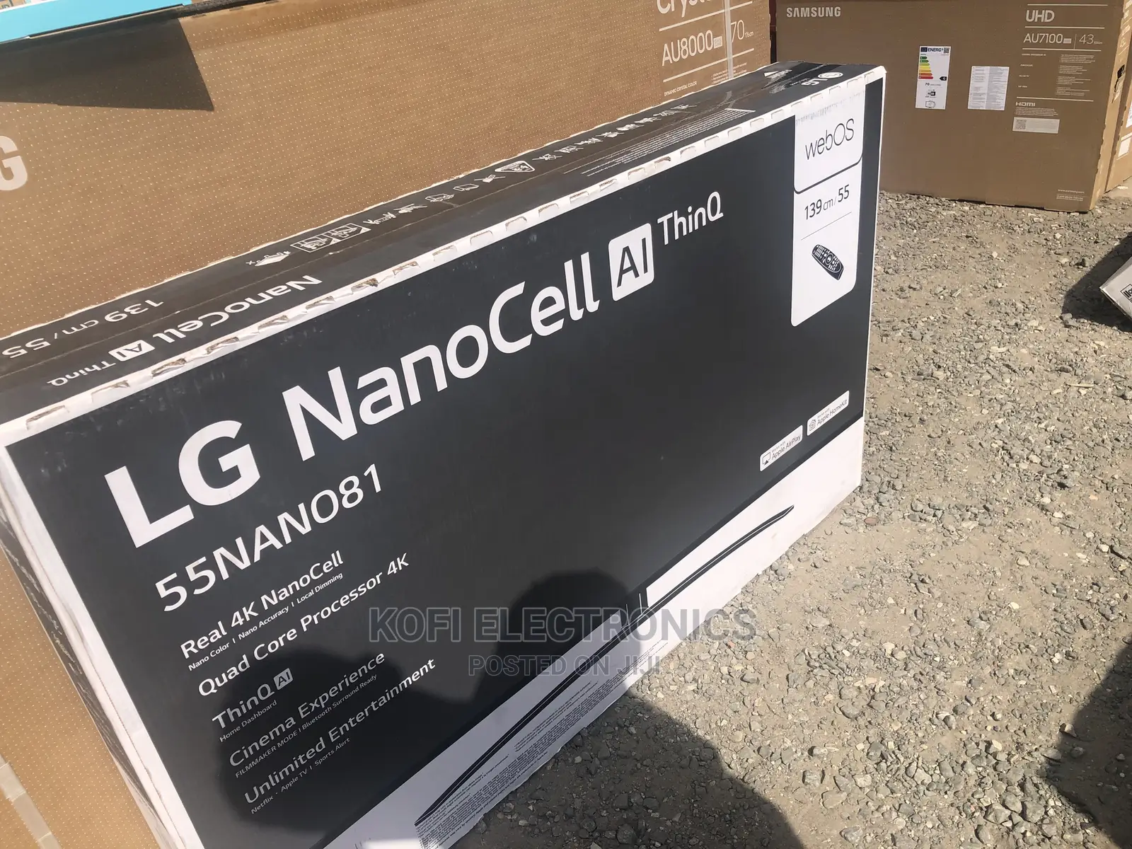 LG Nanocell 55 Inch 4K Smart Uhd TV W/ Ai Thinq Open Box